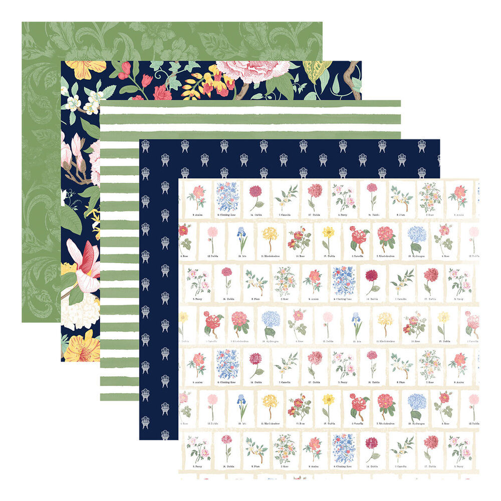 Spellbinders Bayfair 6x6 Inch Designer Paper Pad (168476) Spellbinders Bayfair 6x6 Inch Designer Paper Pad (168476)