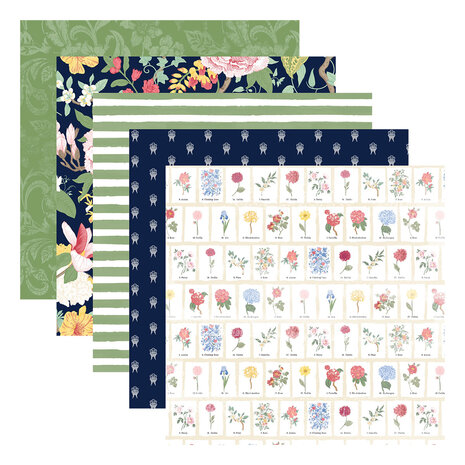 Spellbinders Bayfair 6x6 Inch Designer Paper Pad (168476) Spellbinders Bayfair 6x6 Inch Designer Paper Pad (168476)