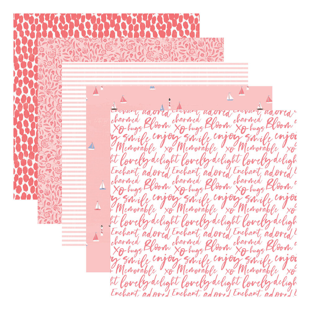 Spellbinders Bayfair 6x6 Inch Designer Paper Pad (168476) Spellbinders Bayfair 6x6 Inch Designer Paper Pad (168476)