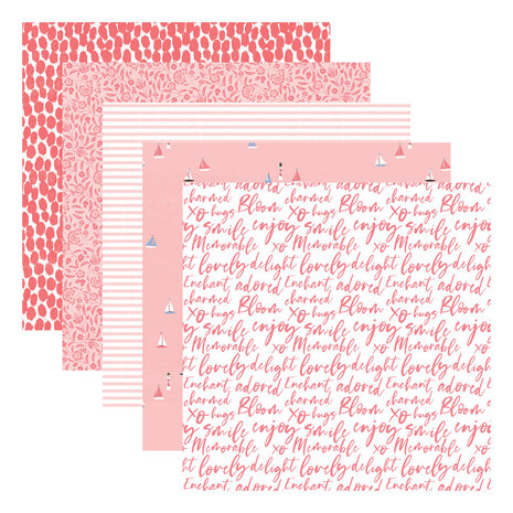 Spellbinders Bayfair 6x6 Inch Designer Paper Pad (168476) Spellbinders Bayfair 6x6 Inch Designer Paper Pad (168476)