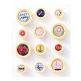 Spellbinders Bayfair Button Embellishments (168508) (DISCONTINUED)