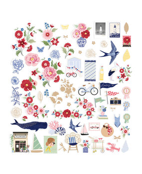 Spellbinders Bayfair Cardstock Die-cut Ephemera (168478) (DISCONTINUED) Spellbinders Bayfair Cardstock Die-cut Ephemera (168478) (DISCONTINUED)