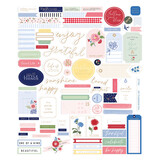 Spellbinders Bayfair Cardstock Die-cut Ephemera Sentiments & Journal Pieces (168511) (DISCONTINUED)