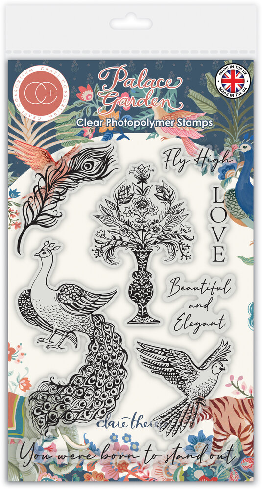 Craft Consortium Palace Garden Clear Stamps Fly (CCDSTMP003) (DISCONTINUED)