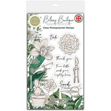 Craft Consortium Botany Boutique Clear Stamps Orchid (CCSTMP093) (DISCONTINUED)