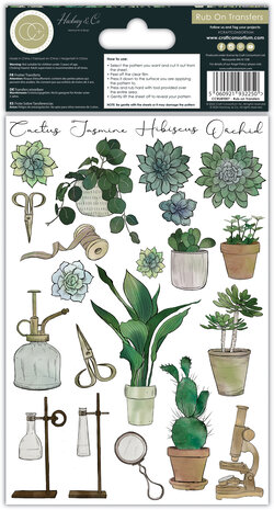 Craft Consortium Botany Boutique Rub-ons (CCRUBT007) (DISCONTINUED) Craft Consortium Botany Boutique Rub-ons (CCRUBT007) (DISCONTINUED)