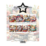 Paper Favourites Sleeping Cats A5 Paper Pack (PFA140)