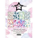 Paper Favourites Iridescent Leaf Texture A5 Paper Pack (PFA137) (DISCONTINUED)