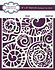 Designs by Dora 6x6 Inch Stencil Shell (CEST161) (OUTLET)