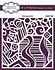 Designs by Dora 6x6 Inch Stencil Honeycomb (CEST160) (OUTLET)