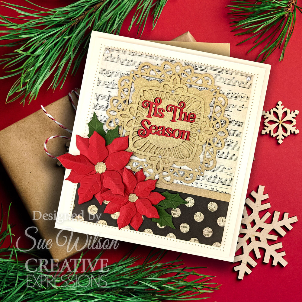 Creative Expressions Sue Wilson Craft Die Festive Shadowed Sentiments Tis The Season (CEDSS052) (OUTLET) Creative Expressions Sue Wilson Craft Die Festive Shadowed Sentiments Tis The Season (CEDSS052) (OUTLET)