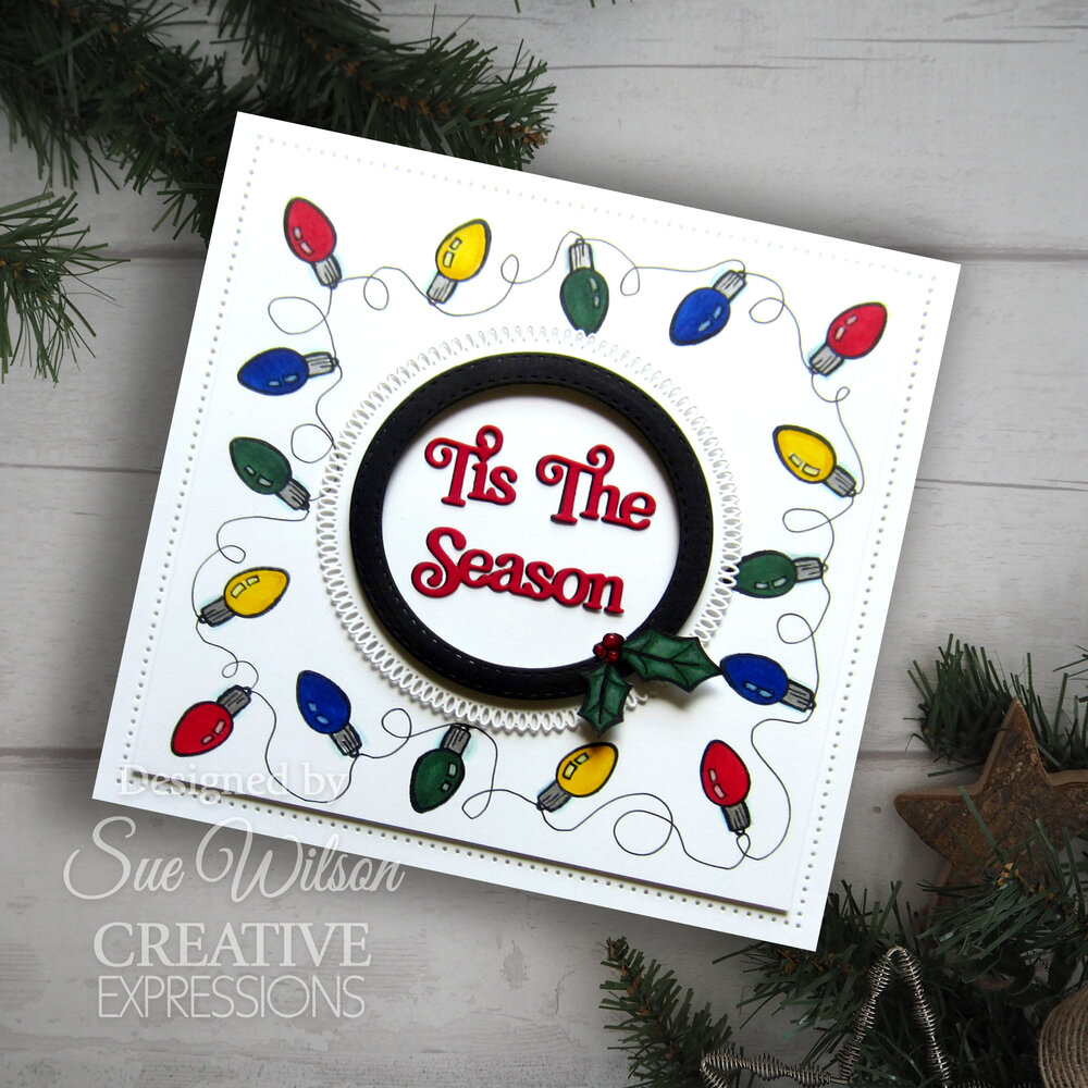 Creative Expressions Sue Wilson Craft Die Festive Shadowed Sentiments Tis The Season (CEDSS052) (OUTLET) Creative Expressions Sue Wilson Craft Die Festive Shadowed Sentiments Tis The Season (CEDSS052) (OUTLET)