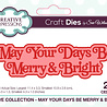 Creative Expressions Sue Wilson Festive Shadowed Sentiments May Your Day Be Merry & Bright (CEDSS055) (DISCONTINUED) Creative Expressions Sue Wilson Festive Shadowed Sentiments May Your Day Be Merry & Bright (CEDSS055) (DISCONTINUED)