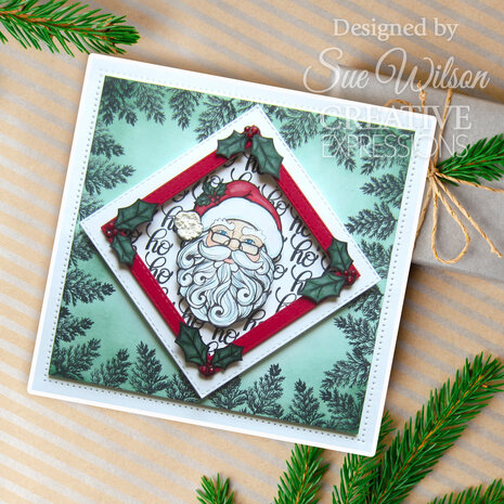 Creative Expressions Sue Wilson A5 Clear Stamp Santa (CEC1102) (OUTLET) Creative Expressions Sue Wilson A5 Clear Stamp Santa (CEC1102) (OUTLET)