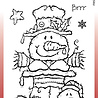 Woodware Top Hat Snowman Clear Stamps (FRS1056) (OUTLET) Woodware Top Hat Snowman Clear Stamps (FRS1056) (OUTLET)