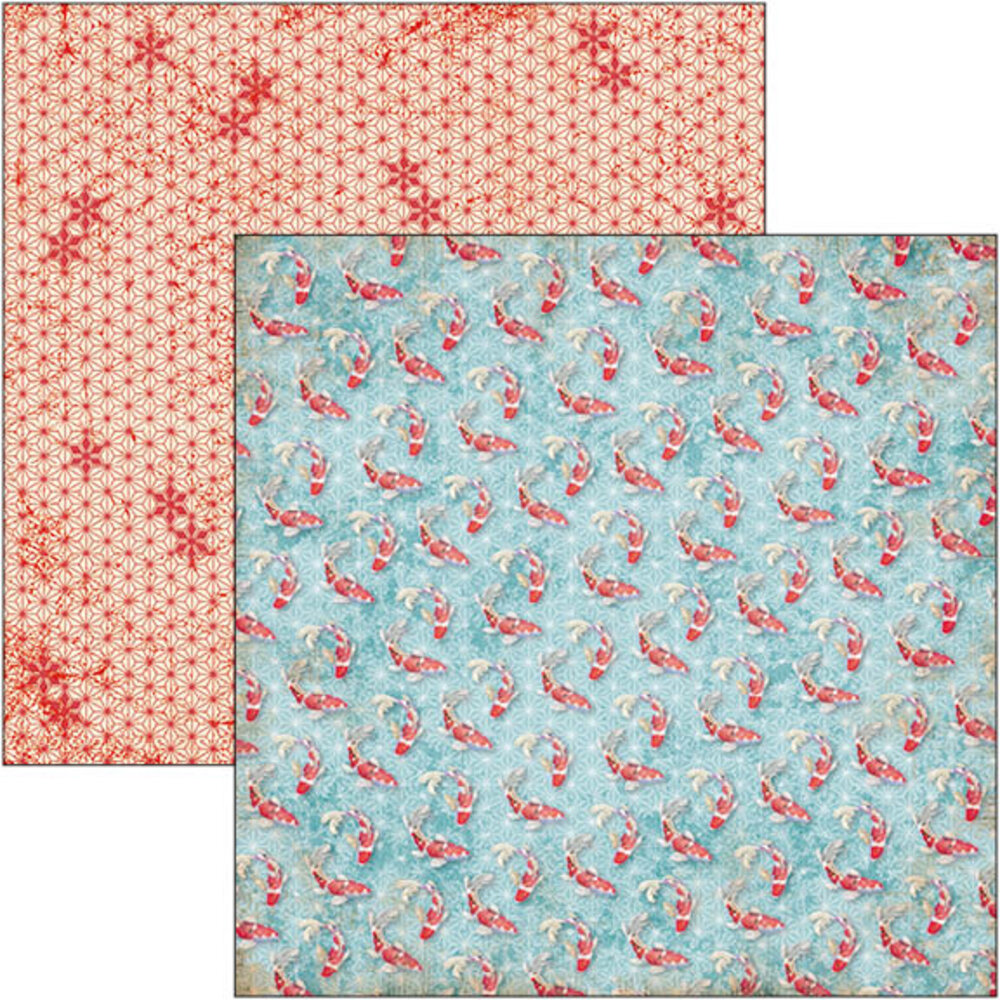 Ciao Bella Land of the Rising Sun 12x12 Inch Paper Pad (12pcs) (CBPM076)