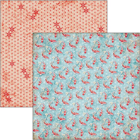 Ciao Bella Land of the Rising Sun 12x12 Inch Paper Pad (12pcs) (CBPM076)