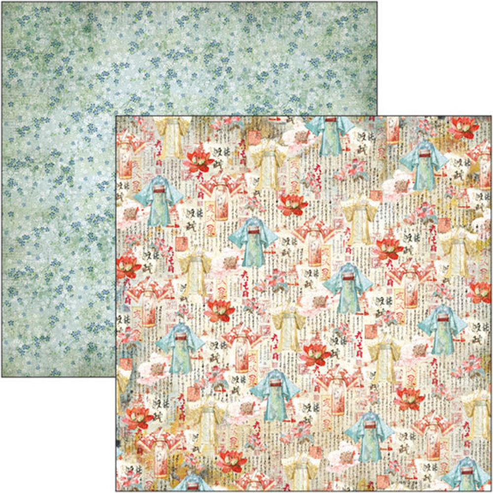 Ciao Bella Land of the Rising Sun 12x12 Inch Patterns Pad (8pcs) (CBT076) Ciao Bella Land of the Rising Sun 12x12 Inch Patterns Pad (8pcs) (CBT076)