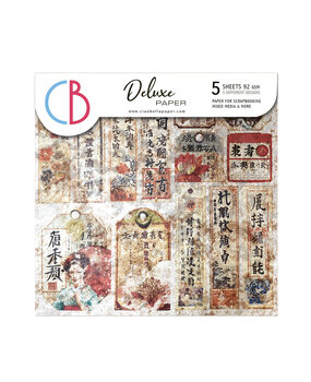 Ciao Bella Land of the Rising Sun 6x6 Inch Deluxe Paper Pearl (5pcs) (CBDQ010)