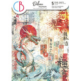 Ciao Bella Land of the Rising Sun A4 Deluxe Paper Pearl (5pcs) (CBD010)