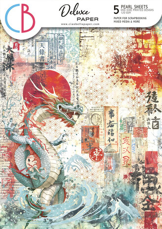 Ciao Bella Land of the Rising Sun A4 Deluxe Paper Pearl (5pcs) (CBD010)
