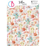 Ciao Bella Land of the Rising Sun A4 Vellum Paper Patterns (6pcs) (CBV015)