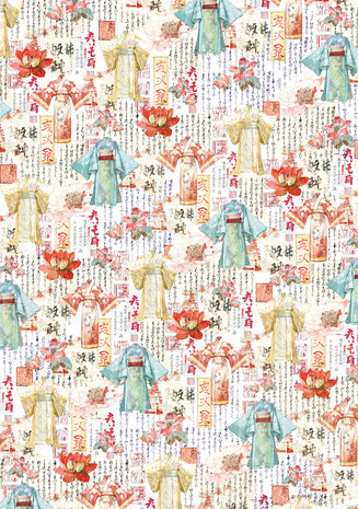 Ciao Bella Land of the Rising Sun A4 Vellum Paper Patterns (6pcs) (CBV015) Ciao Bella Land of the Rising Sun A4 Vellum Paper Patterns (6pcs) (CBV015)