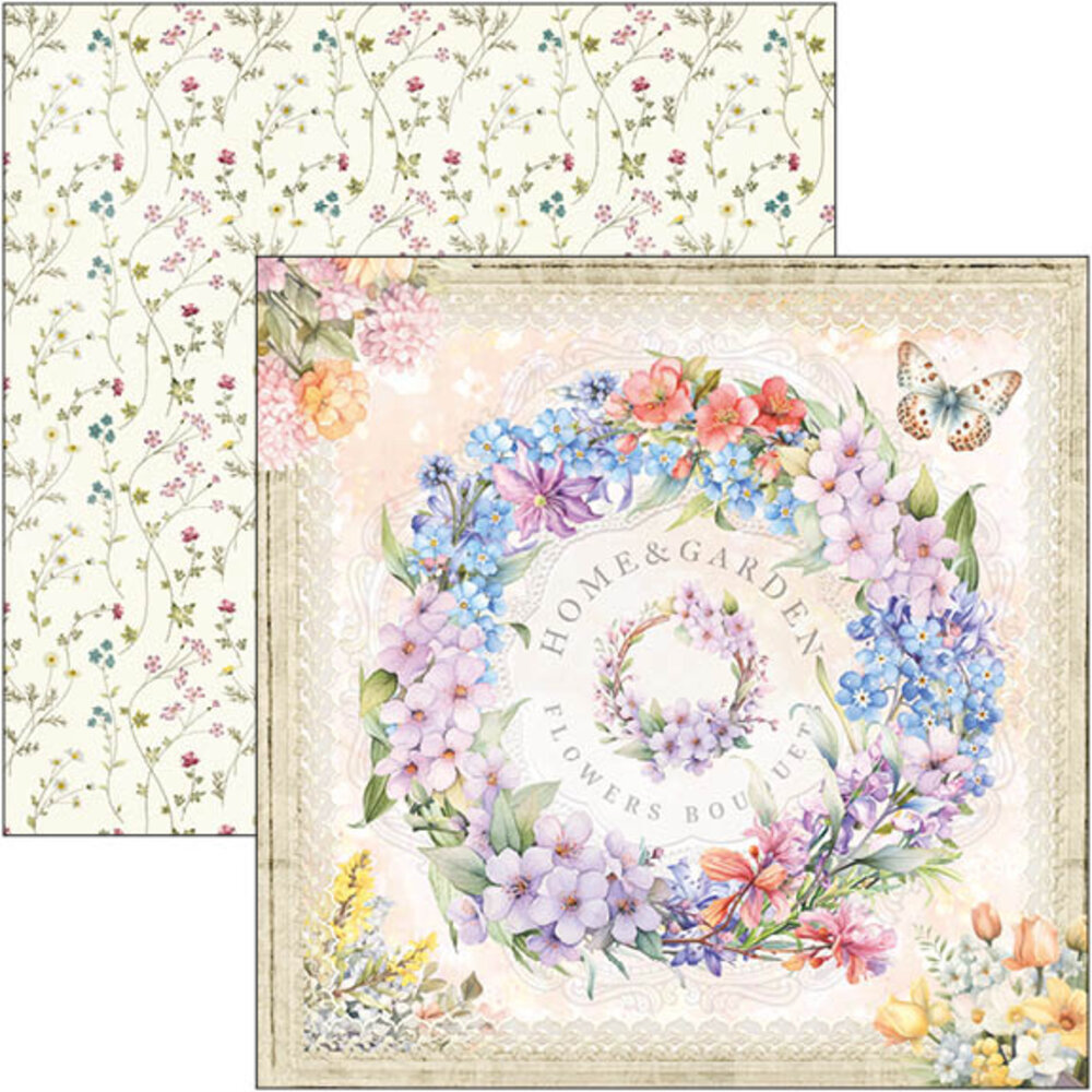 Ciao Bella Flower Shop 12x12 Inch Patterns Pad (8pcs) (CBT077) Ciao Bella Flower Shop 12x12 Inch Patterns Pad (8pcs) (CBT077)