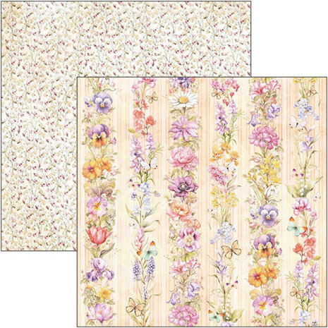 Ciao Bella Flower Shop 12x12 Inch Patterns Pad (8pcs) (CBT077) Ciao Bella Flower Shop 12x12 Inch Patterns Pad (8pcs) (CBT077)