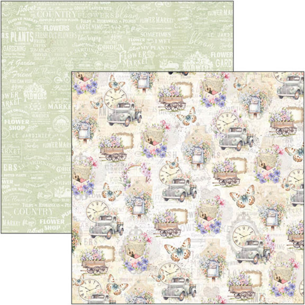 Ciao Bella Flower Shop 12x12 Inch Patterns Pad (8pcs) (CBT077) Ciao Bella Flower Shop 12x12 Inch Patterns Pad (8pcs) (CBT077)