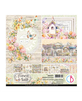 Ciao Bella Flower Shop 8x8 Inch Paper Pad (12pcs) (CBH077) Ciao Bella Flower Shop 8x8 Inch Paper Pad (12pcs) (CBH077)
