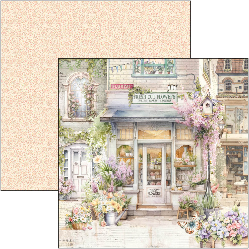 Ciao Bella Flower Shop 8x8 Inch Paper Pad (12pcs) (CBH077) Ciao Bella Flower Shop 8x8 Inch Paper Pad (12pcs) (CBH077)