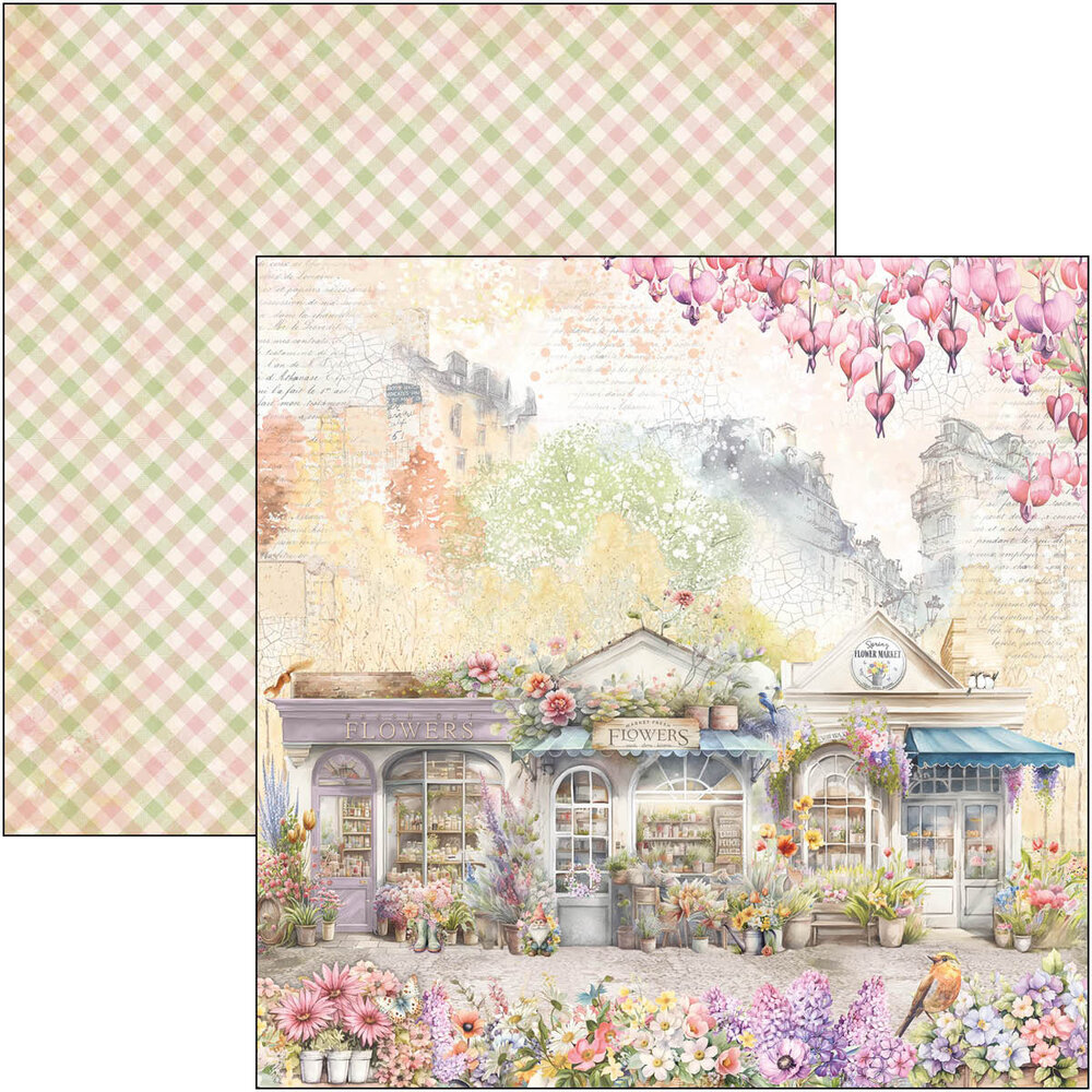 Ciao Bella Flower Shop 8x8 Inch Paper Pad (12pcs) (CBH077) Ciao Bella Flower Shop 8x8 Inch Paper Pad (12pcs) (CBH077)