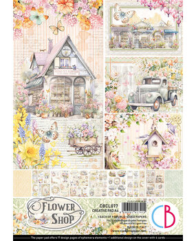 Ciao Bella Flower Shop A4 Creative Pad (9pcs) (CBCL077) Ciao Bella Flower Shop A4 Creative Pad (9pcs) (CBCL077)