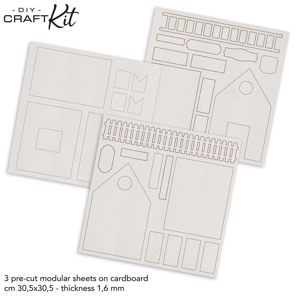 Ciao Bella Flower Shop DIY Craft Kit Home Sweet Home (CBK001) Ciao Bella Flower Shop DIY Craft Kit Home Sweet Home (CBK001)