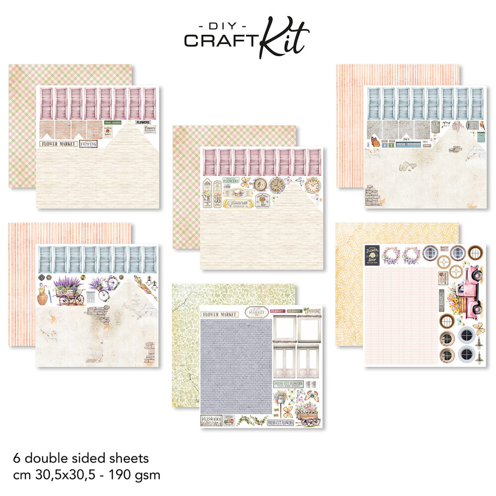 Ciao Bella Flower Shop DIY Craft Kit Home Sweet Home (CBK001) Ciao Bella Flower Shop DIY Craft Kit Home Sweet Home (CBK001)