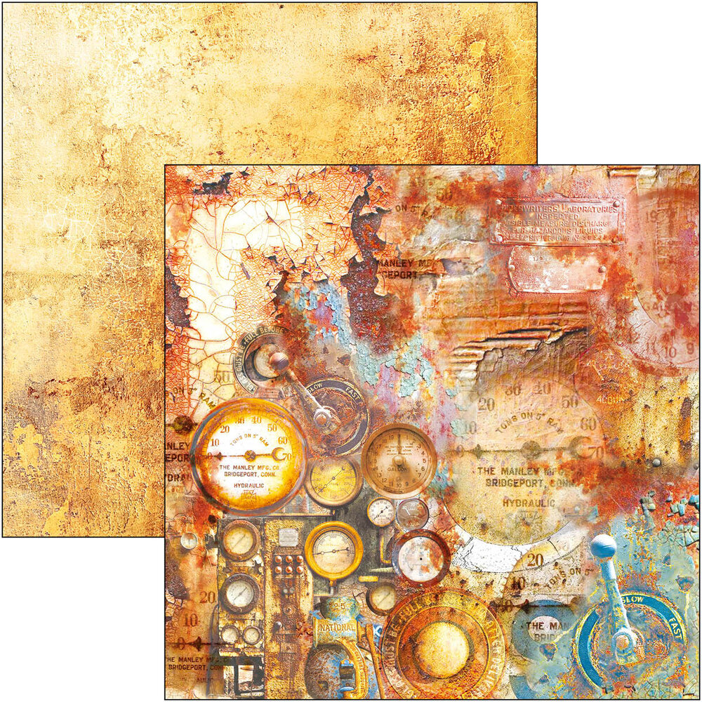 Ciao Bella Coral Reef 12x12 Inch Paper Pad (12pcs) (CBPM078)