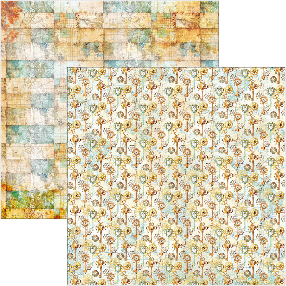 Ciao Bella Coral Reef 12x12 Inch Patterns Pad (8pcs) (CBT078) Ciao Bella Coral Reef 12x12 Inch Patterns Pad (8pcs) (CBT078)