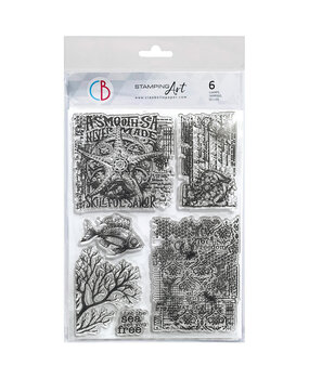 Ciao Bella Coral Reef 6x8 Inch Clear Stamps Submersible Secrets (6pcs) (PS8116) Ciao Bella Coral Reef 6x8 Inch Clear Stamps Submersible Secrets (6pcs) (PS8116)