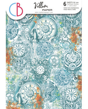 Ciao Bella Coral Reef A4 Vellum Paper Patterns (6pcs) (CBV017) Ciao Bella Coral Reef A4 Vellum Paper Patterns (6pcs) (CBV017)