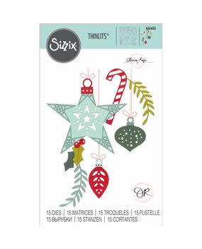 Sizzix Thinlits Die by Olivia Rose Festive Decorations (15pcs) (666685) Sizzix Thinlits Die by Olivia Rose Festive Decorations (15pcs) (666685)