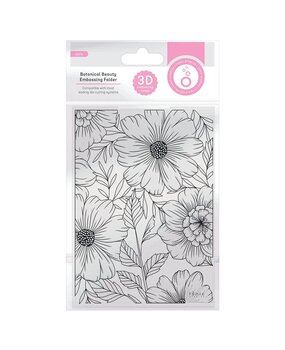 Tonic Studios 3D Embossing Folder Botanical Beauty (5577e) (DISCONTINUED) Tonic Studios 3D Embossing Folder Botanical Beauty (5577e) (DISCONTINUED)