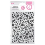 Tonic Studios 3D Embossing Folder Bed of Blossoms (5578E) (DISCONTINUED)