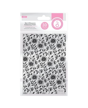 Tonic Studios 3D Embossing Folder Bed of Blossoms (5578E) (DISCONTINUED) Tonic Studios 3D Embossing Folder Bed of Blossoms (5578E) (DISCONTINUED)