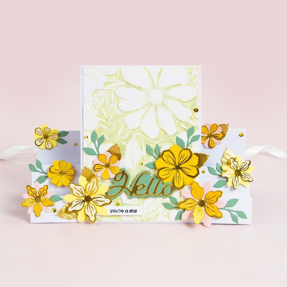 Tonic Studios Foil Fusion Gilded Bouquet Adhesive Sheets Flowers (5580E) (DISCONTINUED) Tonic Studios Foil Fusion Gilded Bouquet Adhesive Sheets Flowers (5580E) (DISCONTINUED)