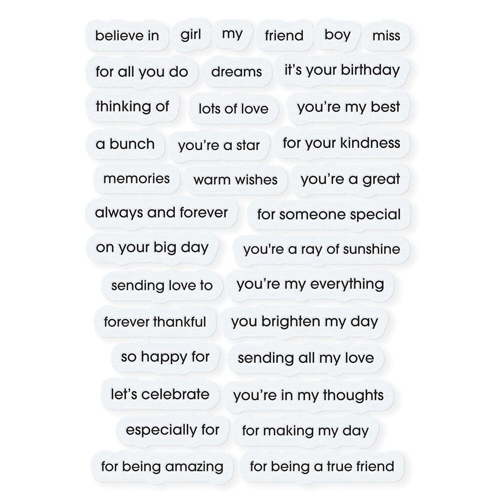 Tonic Studios Foliage and Simple Sentiments Stamp Set (5581E) (DISCONTINUED) Tonic Studios Foliage and Simple Sentiments Stamp Set (5581E) (DISCONTINUED)