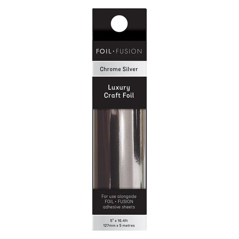 Tonic Studios Foil Fusion Luxury Craft Foil Chrome Silver (5602e) (DISCONTINUED) Tonic Studios Foil Fusion Luxury Craft Foil Chrome Silver (5602e) (DISCONTINUED)