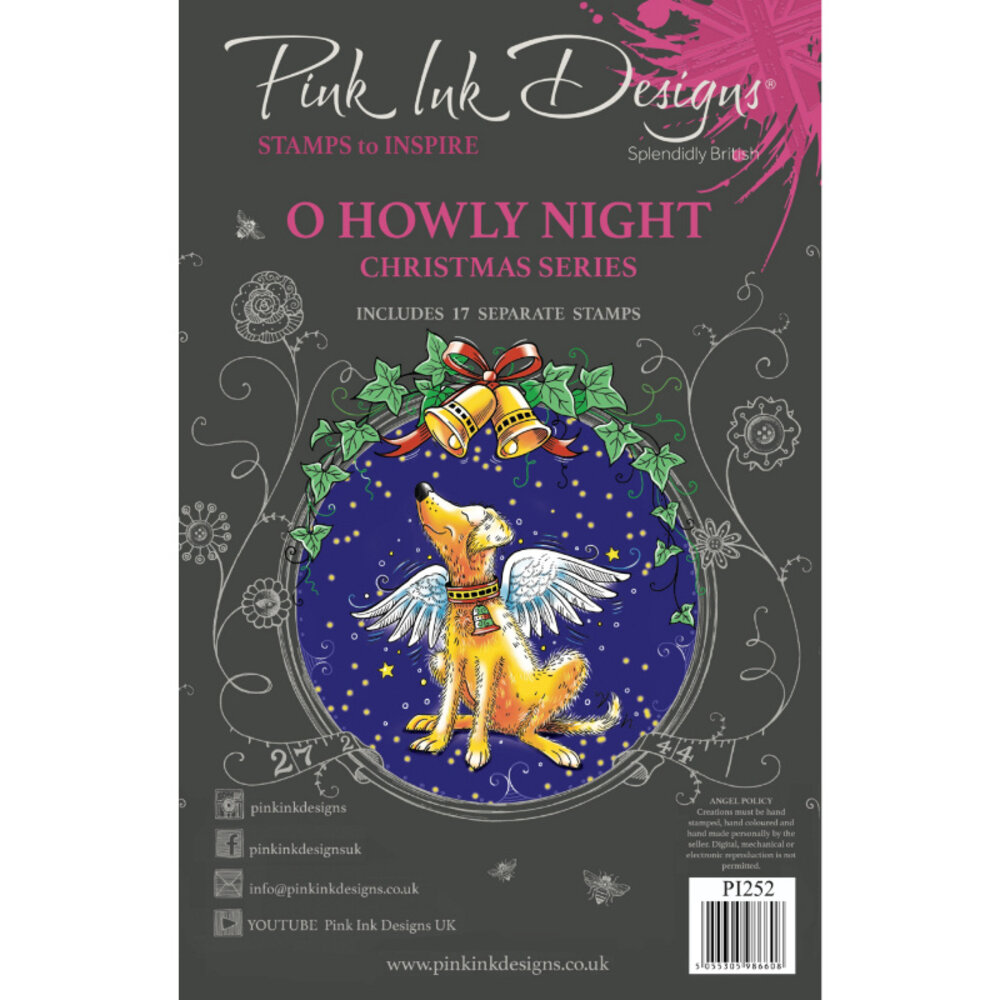 Pink Ink Designs O Howly Night A5 Clear Stamps (PI252) (OUTLET)