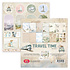 Travel Time 12x12 Inch Paper Set 250gsm (12sheets) (CPS-TRT30 -12) Travel Time 12x12 Inch Paper Set 250gsm (12sheets) (CPS-TRT30 -12)