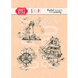Craft & You Design Sea Travel Set Stamps (CS039)